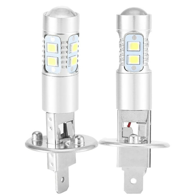 Bombillas para faros delanteros, 2x H1 6000K Super LED, luz antiniebla para coche, rendimiento finamente ajustado