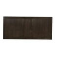 thumbnail image 6 of Expandable Dining Table for 8 with Leaf, Espresso Solid Wood Trestle Base Transitional Style, 6 of 6
