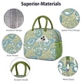 thumbnail image 3 of Sac à Lunch Artistique Ethnique – Design Rétro Paisley, Sac Isotherme pour Extérieur, 3 of 6