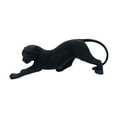 thumbnail image 3 of Kokiya Leopard Statue Artwork Gift Desktop Decoration for Living Room Shelf Cabinet Black, 3 of 9