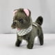 thumbnail image 1 of Electric plush toy puppy can walk, bark, nod and wag its tail 1-3 pet playhouse children's toys (vertical eared teddy bear [green]), 1 of 4