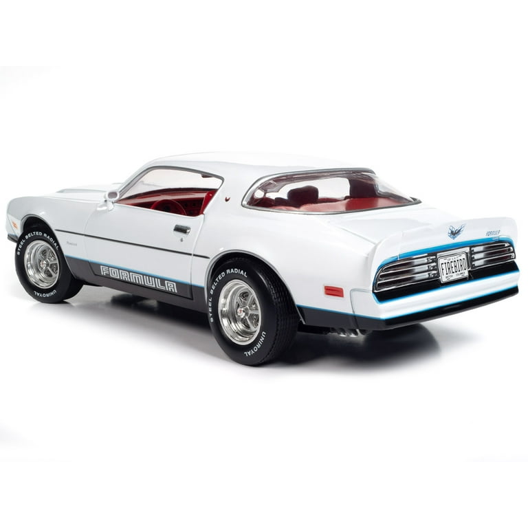 1977 Pontiac Firebird Formula Cameo White with Red Interior