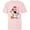 Soft Pink, variant on Disney Minnie Mouse and Daisy Duck Yoo Hoo - Short Sleeve T-Shirt for Kids - Customized-White
