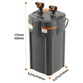 thumbnail image 2 of KFFKFF 12w UV Aquarium Canister Filter 100 Gallon Lamp Fish Tank Quiet, 2 of 9