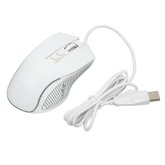Gaming Gaming Mouse USB2.0 4 Adjustable DPI RGB Backlit Ergonomic Design Optical Sensor Laptop Mouse for Gaming Office Home