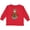 Red, variant on Inktastic Fishing Boy, Fisherman, Fishing Rod, Brown Hair Boys Long Sleeve Toddler T-Shirt