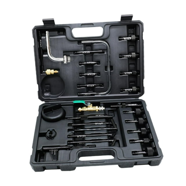 DYNWAVECA 26x Oil Refill Adapter Kit Transmission Oil Injection Tool Portable Transmission Fluid Filling Connector for Auto Repair