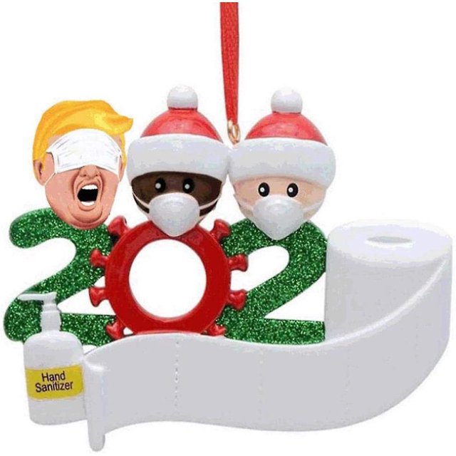 Decoraciones navideñas de cuarentena 2020 que marcan a la familia de sobrevivientes de cuarentena con bolígrafo, 11 Feliz Sencillez