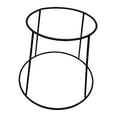 thumbnail image 1 of Soporte para bandeja de mariscos de 2 niveles, resistente y fuerte, soporte elevador para bandeja de exhibición multiusos para Negro 17cm a 23cm, 1 of 9