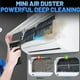 thumbnail image 3 of Plumero de Aire Comprimido de 200 W, 130 000 RPM, Pequeño Plumero de Aire Eléctrico, Velocidad Continua, para Limpieza Profunda de Teclados y PC, 3 of 7