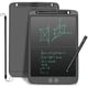 thumbnail image 1 of Pizarra LCD para escribir a mano con lápiz óptico, pantalla dividida de 12 pulgadas, tablero de dibujo para grafiti, utilizada para tutorías infantiles, aprendizaje de escritura y toma de notas con vi, 1 of 9