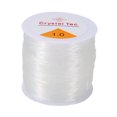 thumbnail image 1 of 1mm Clear Bead Crystal Elastic Bracelet String for Jewelry Making, 1 of 8