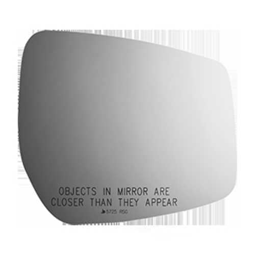 Burco Side View Mirror Replacement Glass with Motor Mount Plate - Clear Glass - 5725RSG
