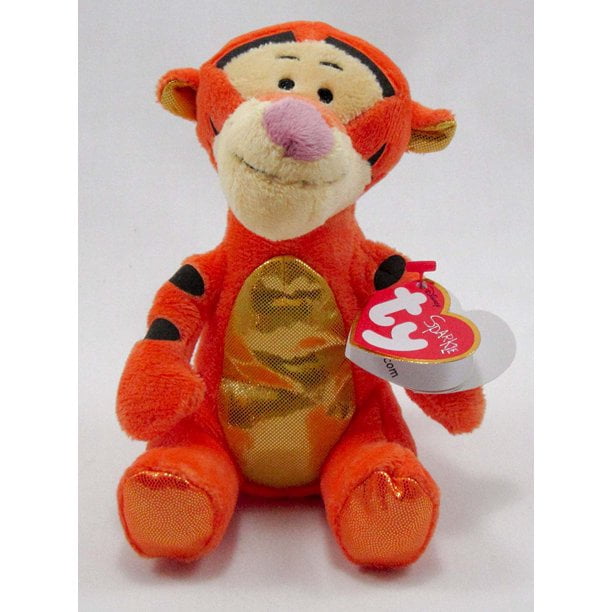 Ty Beanie Babies Tigger Sparkle Plush 
