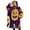 Purple Halloween Jack, variant on Oversized Wearable Blanket Hoodie,Purple Halloween Black Cats and Pumpkins Sherpa Blanket Hoodie with Super Pockets,Super Warm Fuzzy Pullover for Women & Men