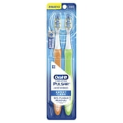 Oral-B Pulsar Expert Clean Battery Electric Toothbrush, Medium, 2 Ct