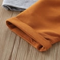 thumbnail image 5 of Kaprioy Toddler Boys Clothes Toddler Boys Summer 2PCS Outfits Short Sleeve BRO Letter Printed T-Shirt Tops + Solid Color Elastic Short Pants, 5 of 7