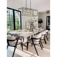 thumbnail image 5 of Design Living 8-Light Black Chandelier With Gold Branch And Clear Crystal Accents, 5 of 6