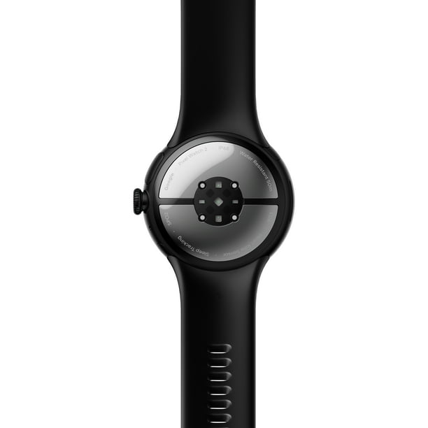 Google Pixel Watch 2 - Matte Black Case, Obsidian Fitbit, Accurate 