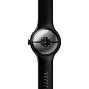 Google Pixel Watch 3 Camera 45 mm Black Stainless Steel Case with Black Watch Band, 1 Pack