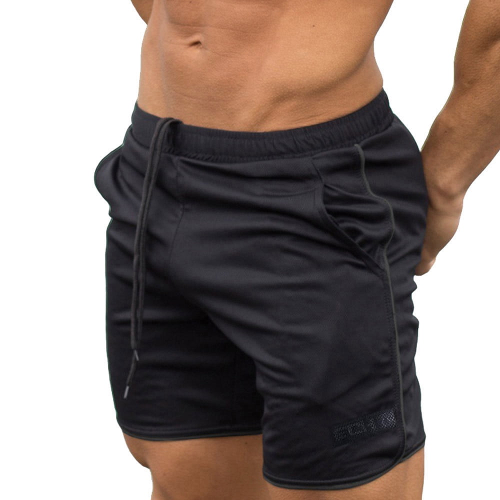 Men's Running Shorts Gym Sports Training Bodybuilding Workout Fitness Gym Pants
