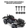 thumbnail image 2 of Vogacara RCGOFOLLOW Kit de montaje de eje trasero, pieza de coche RC, Kit de montaje de eje trasero más fuerte para 1/18 Trx4m Crawler Kits de construcción modelo Rojo, 2 of 6