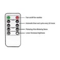 thumbnail image 4 of Set Of 10 Battery Operated Led Taper With Remote, Ivory Dining Smooth Wax Finish, Warm White Led, 4 of 4