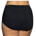 thumbnail image 6 of 3 Pairs Vanity Fair Women's Beyond Comfort Brief Modal 13251, Size 7, Black, 6 of 9