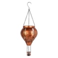 thumbnail image 2 of Lámpara solar colgante de metal con forma de globo aerostático para decoración de jardín, portátil, multifunción, 15 x 45 cm, resistente al agua., 2 of 9