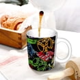 thumbnail image 3 of Disketp Game Joysticks Large Coffee Mug with Handle Tea Cup Novelty Coffee Cup for Men Women Office Work, 3 of 6