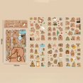 thumbnail image 1 of 100 Sheets Trendy Capybara Animal Stickers Waterproof Non-Repeating Kids Sticker Cartoon Cute Suitcase Decal Children, 1 of 7