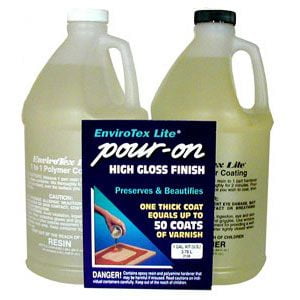 Envirotex Lite Pour-On High Gloss Epoxy for Sealing Bottlecaps 1 Gallon