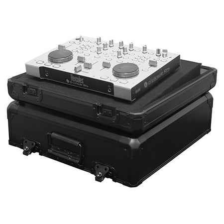 Odyssey KDJC1BL Black Krom Series Extra Small Size DJ Controller Carrying (Best Small Dj Controller)