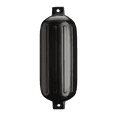 thumbnail image 1 of Polyform Boat Fender 71-201-180 G-6 Black; Ribbed; Cylinder; Twin Eye Design; Black; PVC; Single, 1 of 5