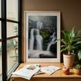 thumbnail image 6 of Upper Doyle's River Falls - Virginia Photography Oak Framed Wall Art Print 12 x 18 inches, 6 of 59