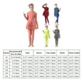 thumbnail image 4 of IDOPIP Modest Swimsuits for Girls Kids Muslim Swimsuits Islamic Full Cover Long Sleeve Top Pants Swim Hijab Cap, 4 of 7