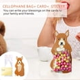 thumbnail image 4 of Cute Cartoon Animal Candy Greeting Card Set for Party Decoration and Presentation with Adorable Designs 10PCS, 4 of 8