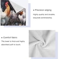 thumbnail image 4 of Coolnut Colorful Rooster Bathroom Towel Set Absorbent Soft 3-Piece Bath Towel Hand Towel Washcloth Decorative Towels for Bathroom Gym Hotel Beach Swimming Pool Washcloth Gift, 4 of 7