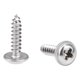 thumbnail image 1 of Tornillos autorroscantes Phillips de 3x12mm con cabeza plana y arandela, sujetadores de acero inoxidable 304, 50 piezas, 1 of 3