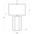thumbnail image 2 of Regina Andrew 13-1302 Grace 20" Tall Buffet Table Lamp - Natural Stone, 2 of 5