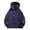 *Purple, variant on Men's UPF 50+ Waterproof Hooded Windbreaker Jacket with Full Face Cover,Lightweight Zip Up Outdoor Hiking Rain Coat For Men,Beige,S-3XL