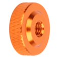 thumbnail image 2 of 10PCS/Set M4x14x5 Hand Tighten Nuts Aluminum Alloy Screw Nuts FastenersOrange, 2 of 5