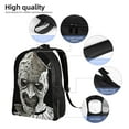 thumbnail image 5 of Terrifier Backpack Unisex Bookbag Rucksack Printing Shoulder Bag Back To School Bag Travel Hiking Daypack, 5 of 8