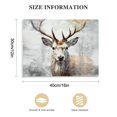 thumbnail image 3 of Nawypu Cabin Deer Wall Decor Hunting Wildlife Canvas Wall Art Rustic Pictures Country Paintings Artwork for Bedroom Living Room Farmhouse Decor, 3 of 6