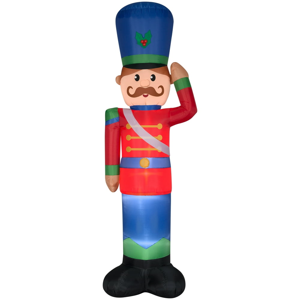 Holiday Time Yard Inflatables Toy Soldier, 10 ft