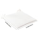thumbnail image 3 of Cojín de silla de oficina mullido | Protector de asiento de poliéster suave y cálido | 19,68x19,68 pulgadas | Opciones de Gris, Verde, Amarillo, Blanco, Beige Azul | Cojín decorativo para el sofá en, 3 of 6