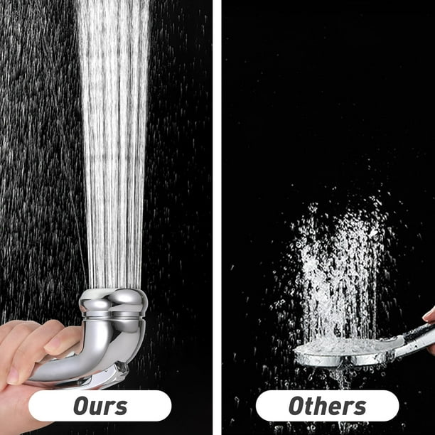 Naiovety Transforme la ducha con un cabezal de ducha manual de alta presión para baños más relajantes y ahorre agua Accesorios de baño