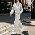thumbnail image 4 of StSilkitty Boys Girls 2 Piece Outfits Sets Zip up Long Sleeve Stand Collar Sweatshirt and Sweatpants Set Fall Winter Tracksuit Set, 4 of 8