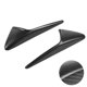 thumbnail image 2 of 1 Pair Side Camera Vent Cover Trim Real Carbon Fiber Decor Replacement for Tesla Model 3 Model Y Matte, 2 of 5