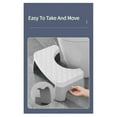 thumbnail image 1 of Home Adult Bathroom Accessories Toilet Squat Stool Removable Non-Slip Toilet Seat Stool Portable Squat Stool, 1 of 5